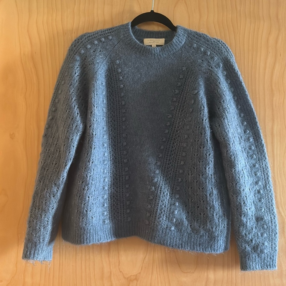 Sezane Blue Sweater, size Small